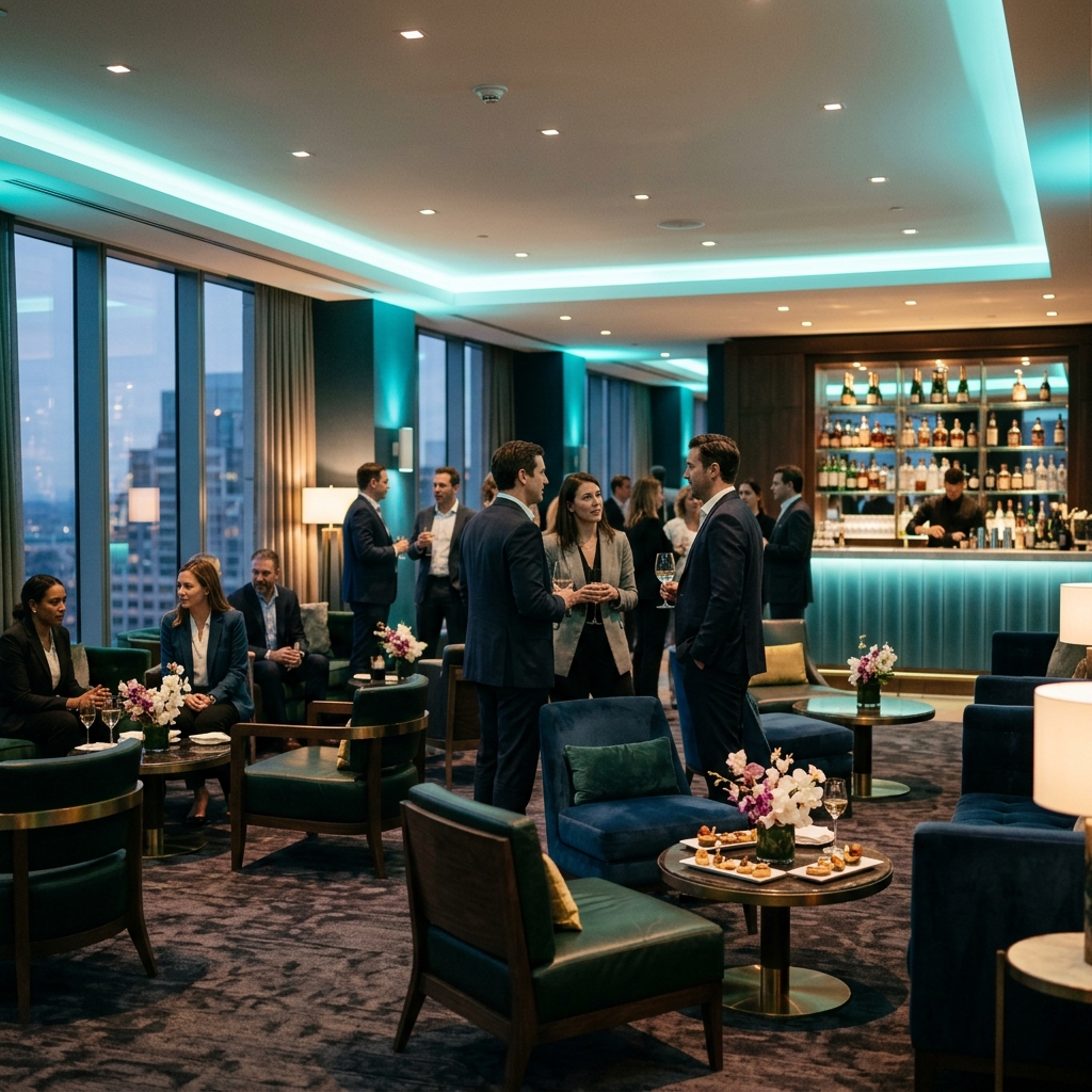 Bespoke Luxury VIP Lounge Networking
